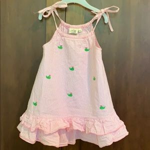 Girls seersucker 2T dress